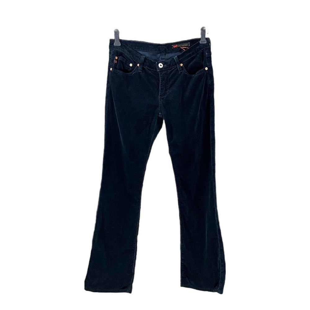 AG Adriano Goldschmied Jeans Bootcut Women’s Size 28R Corduroy Low Rise Blue
